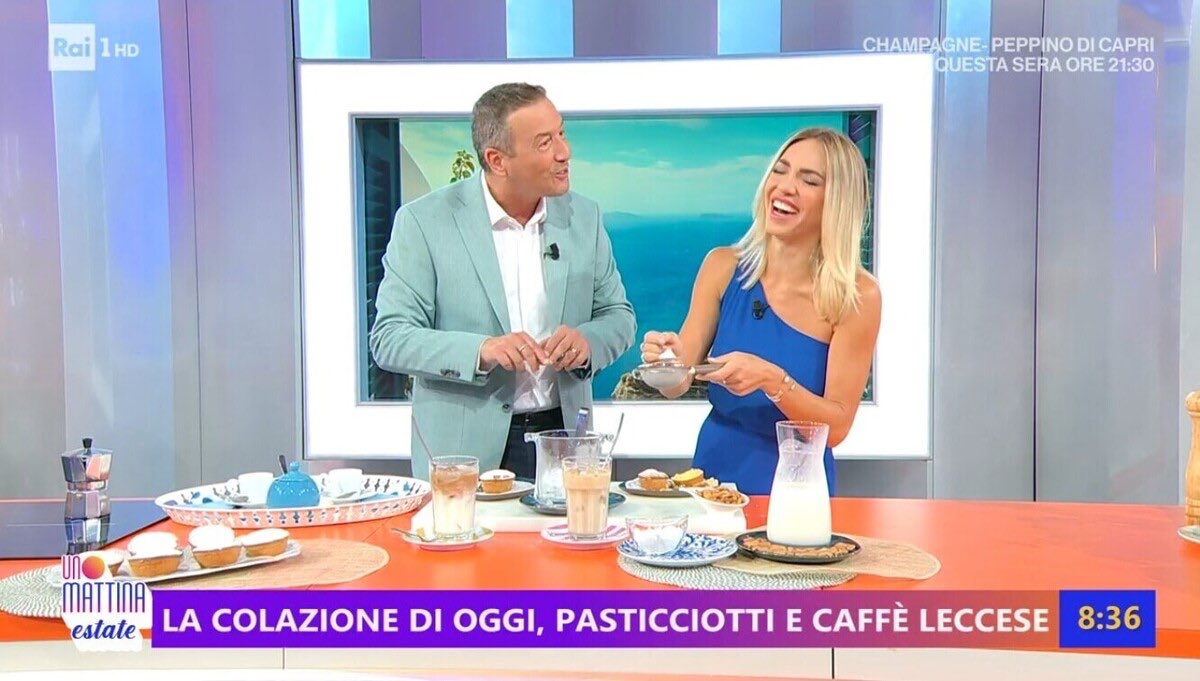 foto alessandro greco carolina Rey unomattina estate2026