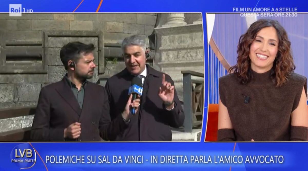 foto avvocato sal da vinci polemiche la volta buona