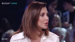 foto Belen Rodriguez esame cittadinanza