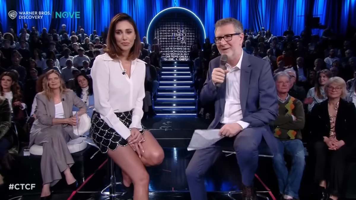 foto belen rodriguez fabio fazio