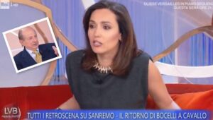 foto caterina balivo feci cavallo bocelli