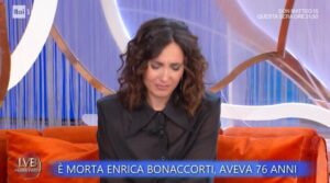 foto caterina balivo piange enrica bonaccorti