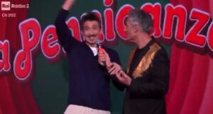 foto Fiorello ascolti Biggio gfvip