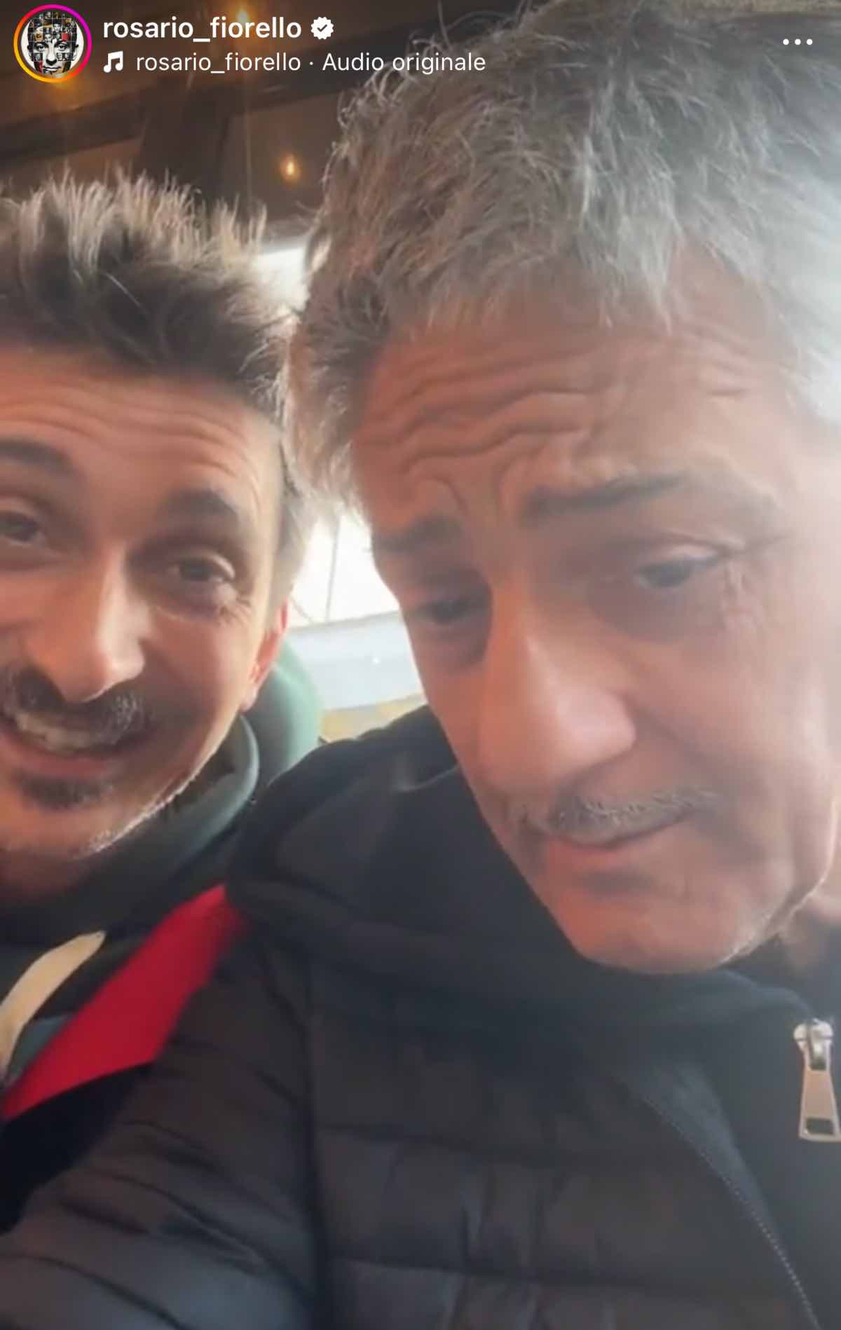 foto Fiorello sfogo errore rai Instagram,