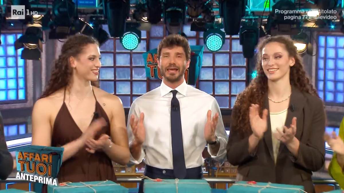 foto gemelle affari tuoi