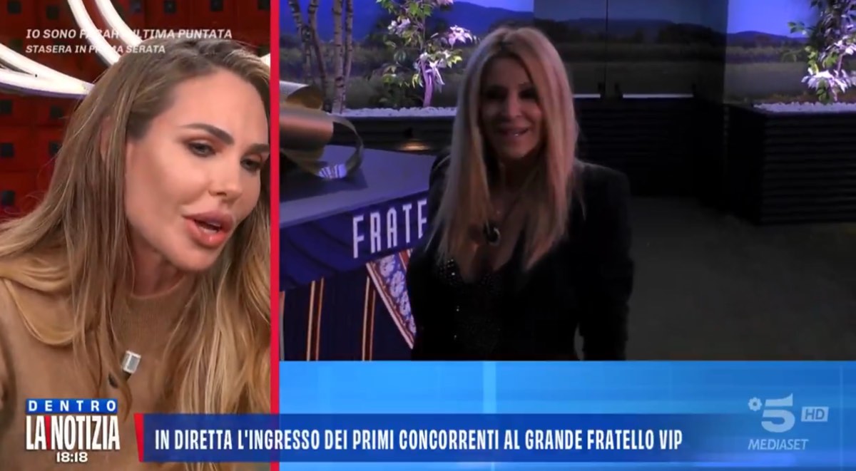 foto ilary blasi adriana volpe gfvip