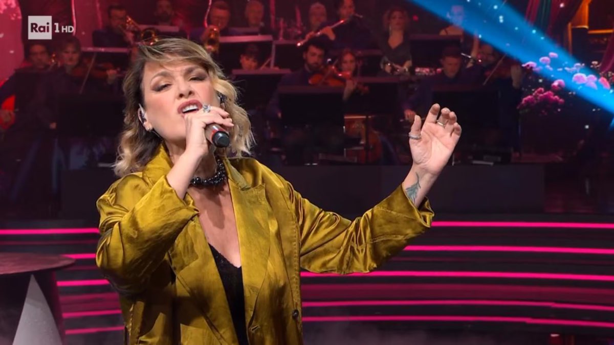 Foto Irene Grandi Canzonissima