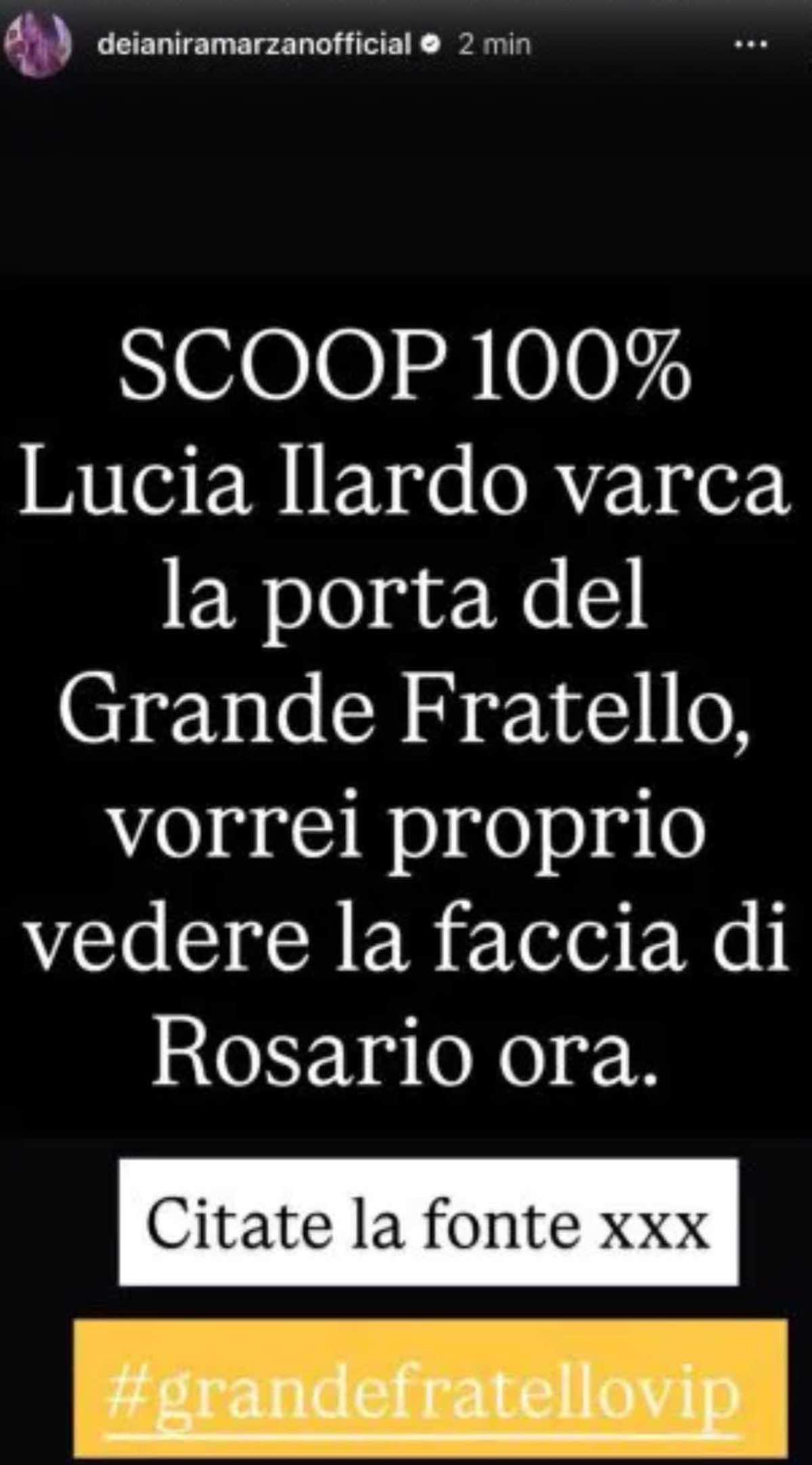 foto lucia lardo gfvip temptation rumor