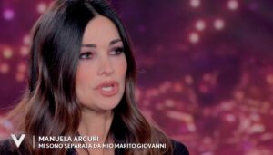 foto Manuela Arcuri separazione marito verissimo