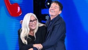 Foto Mara Venier Teo Mammucari pace