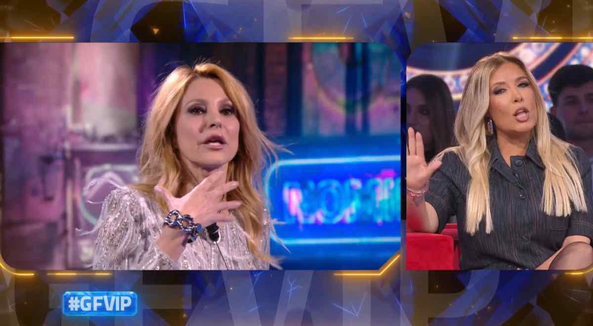 foto nuovo scontro volpe lucarelli gfvip