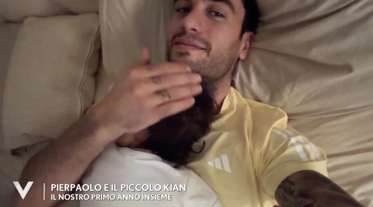 foto pierpaolo pretelli verissimo figlio kian