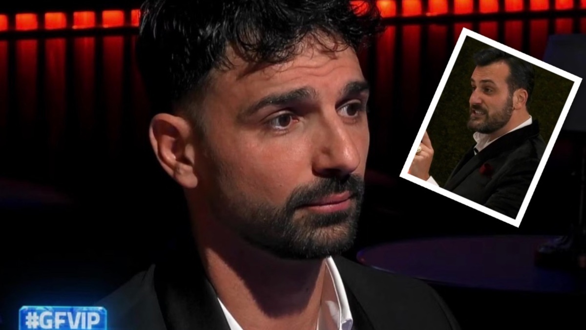 foto Raimondo Todaro Giovanni Calvario scontro gfvip