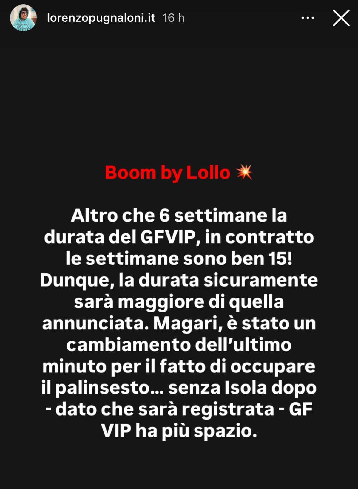 foto retroscena durata gfvip2026