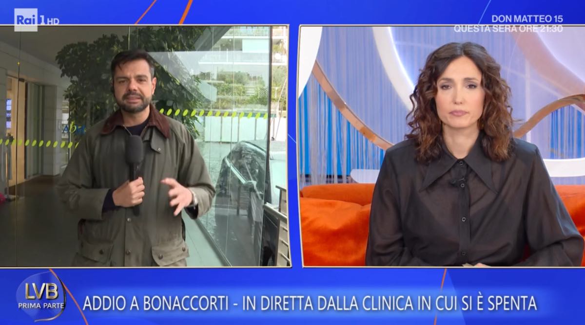 foto retroscena morte Enrica Bonaccorti