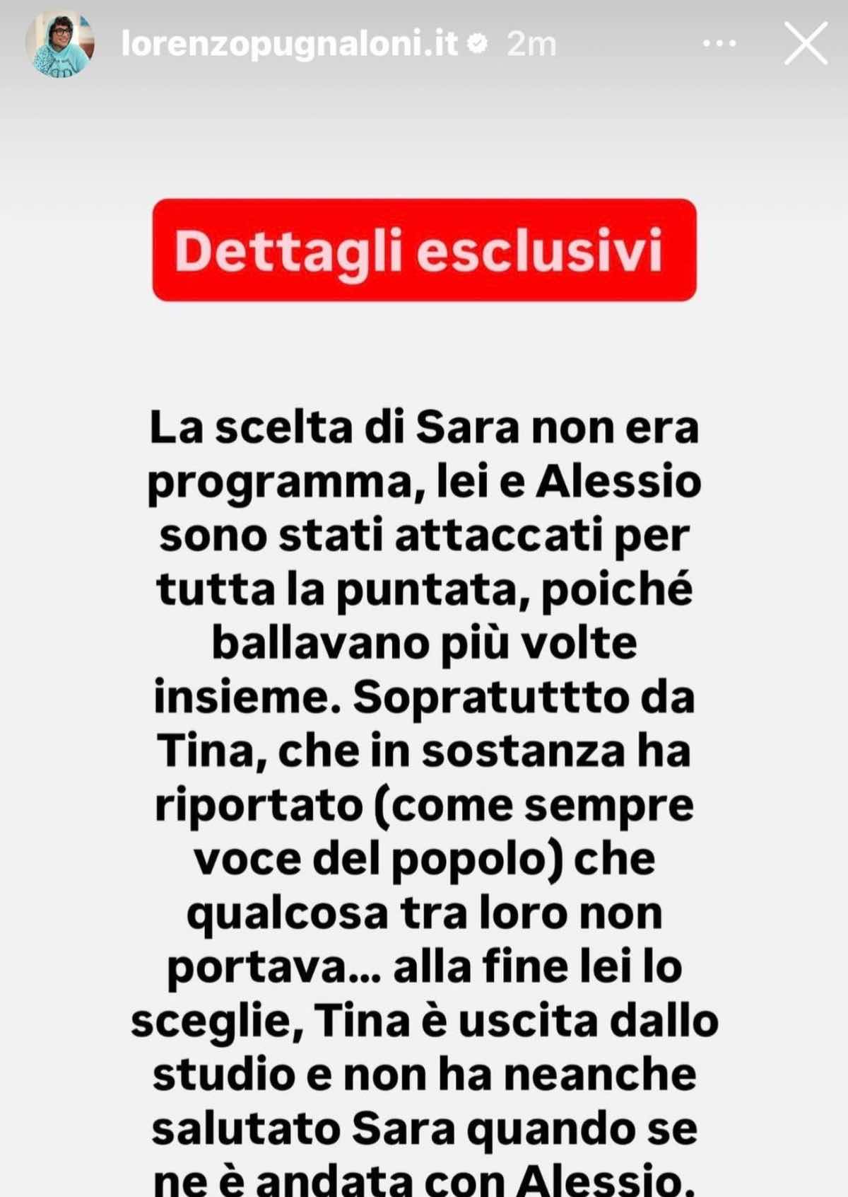 foto retroscena scelta sara