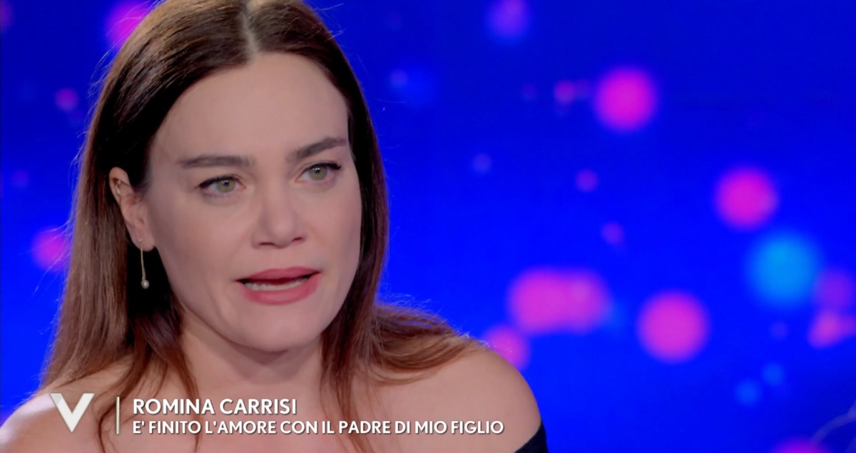 foto Romina Carrisi rottura compagno verissimo