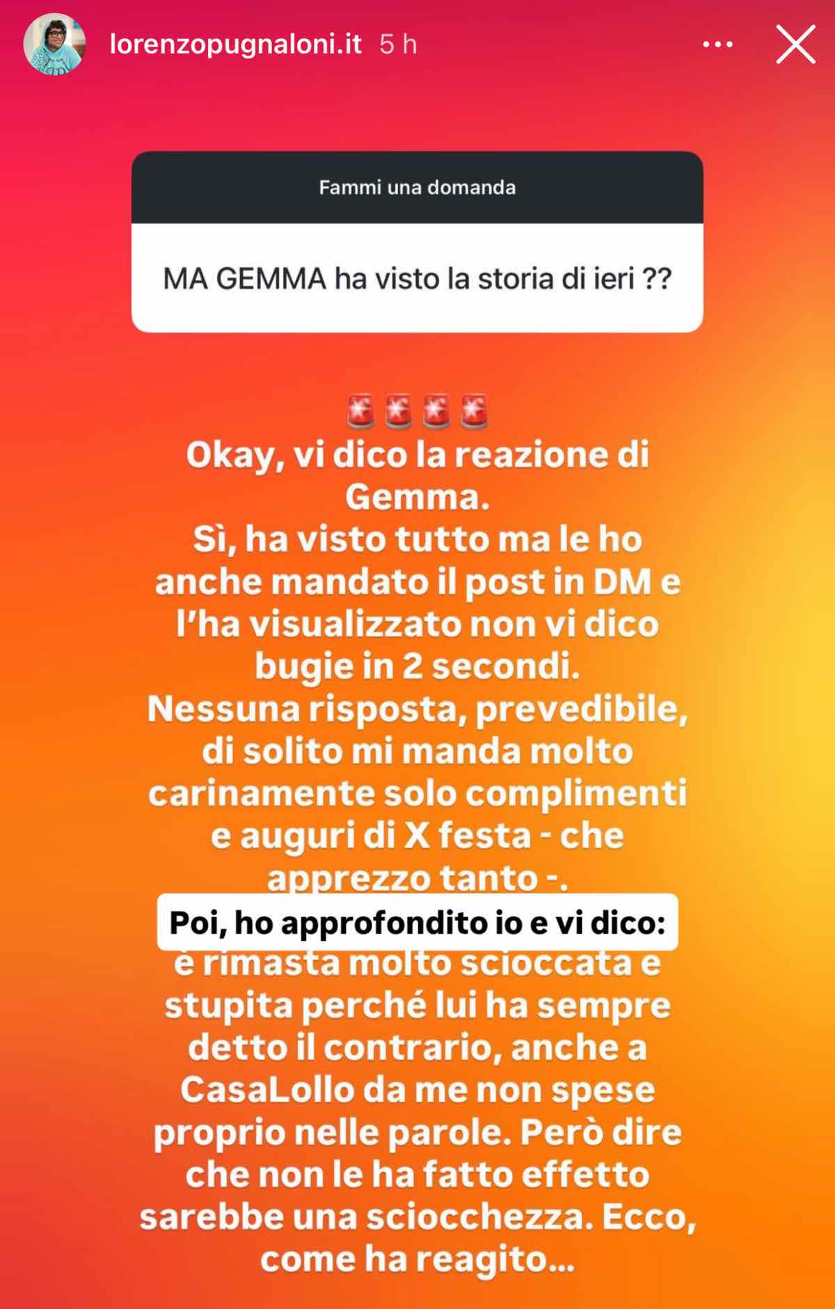 foto rumor gemma giorgio