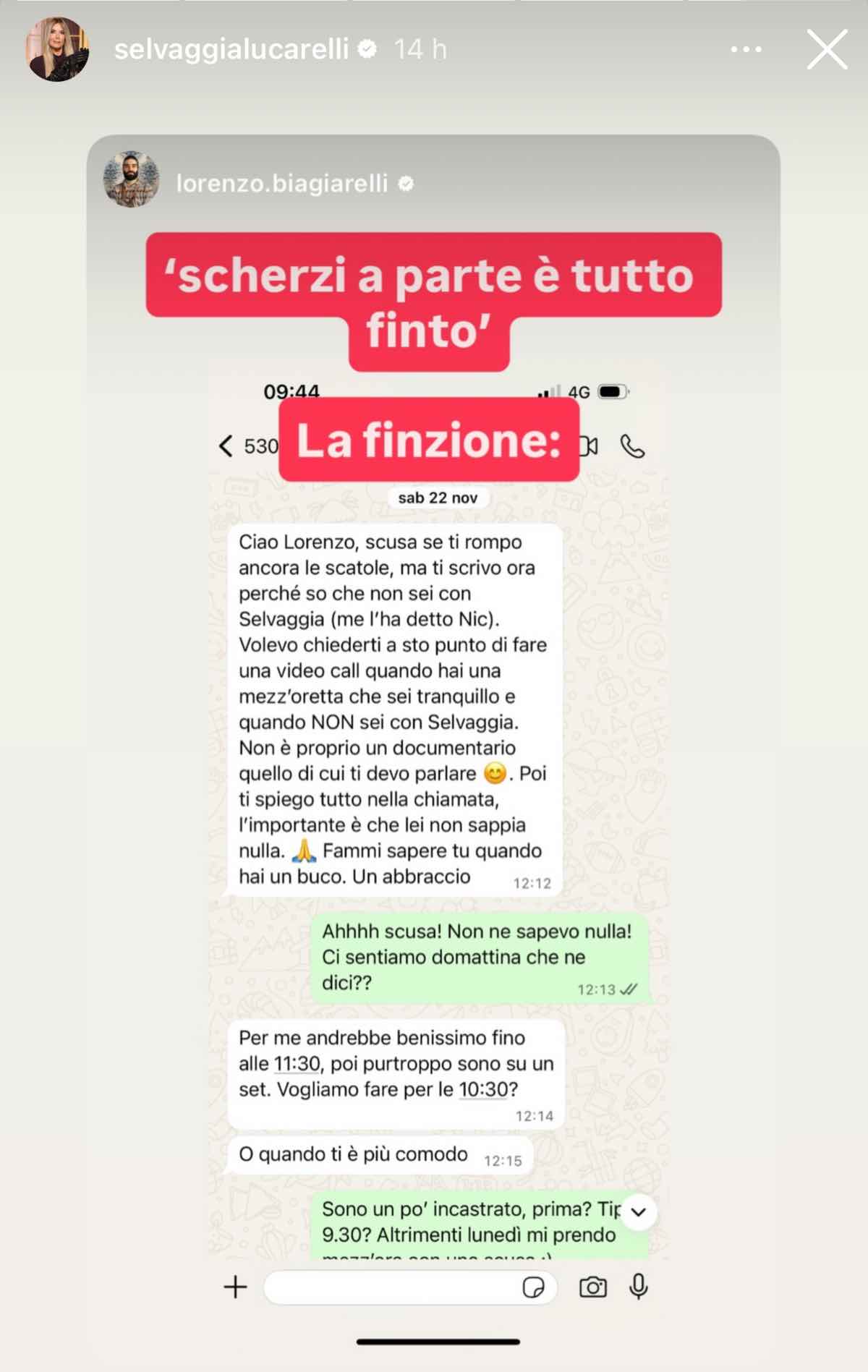 foto Selvaggia Lucarelli prove post scherzi a parte