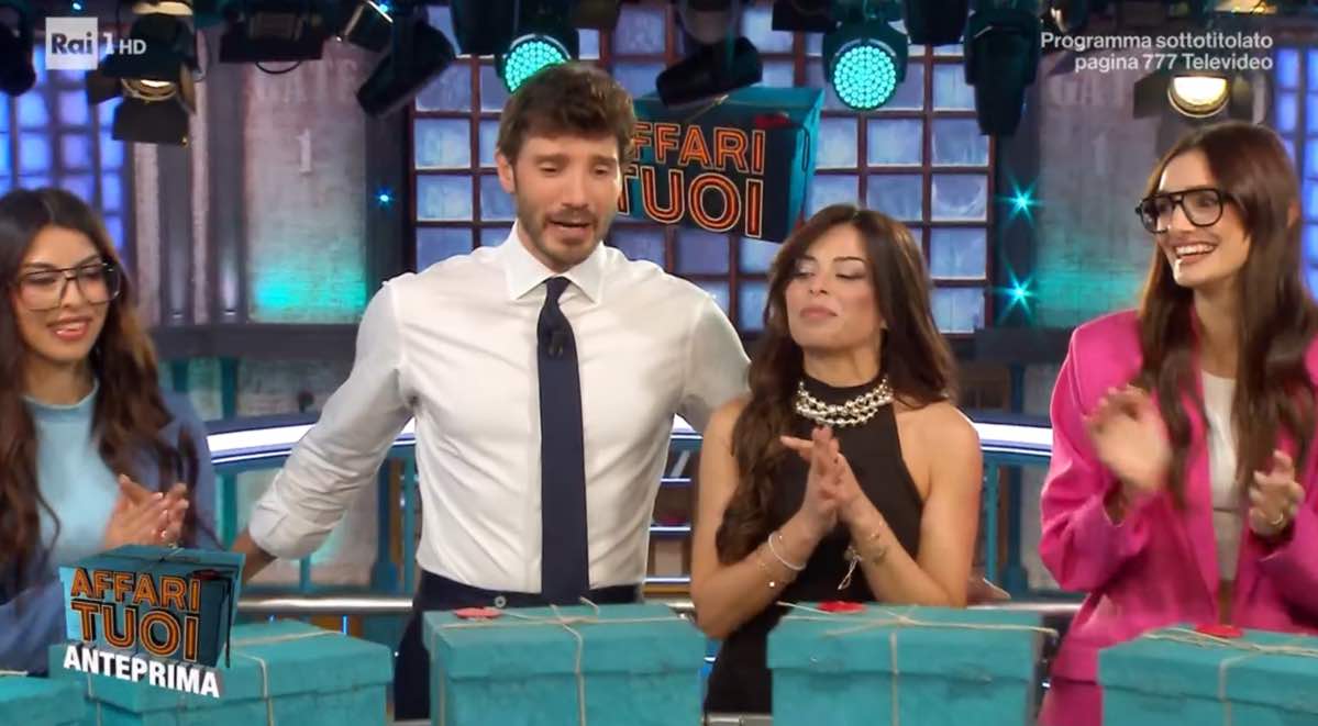 foto stefano de martino affari tuoi