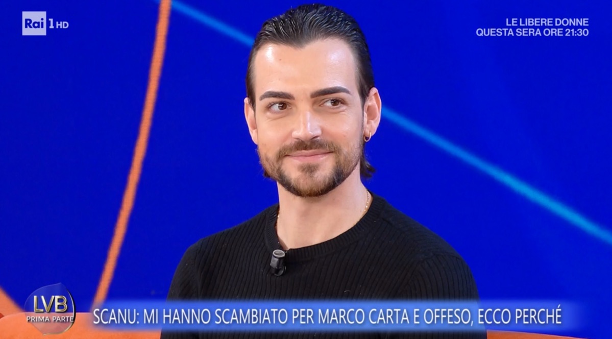 foto Valerio Scanu la volta buona polemica
