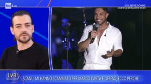 foto Valerio Scanu marco carta la volta buona