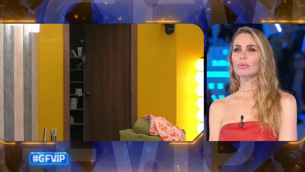 foto adriana volpe nascosta sgabuzzino gfvip