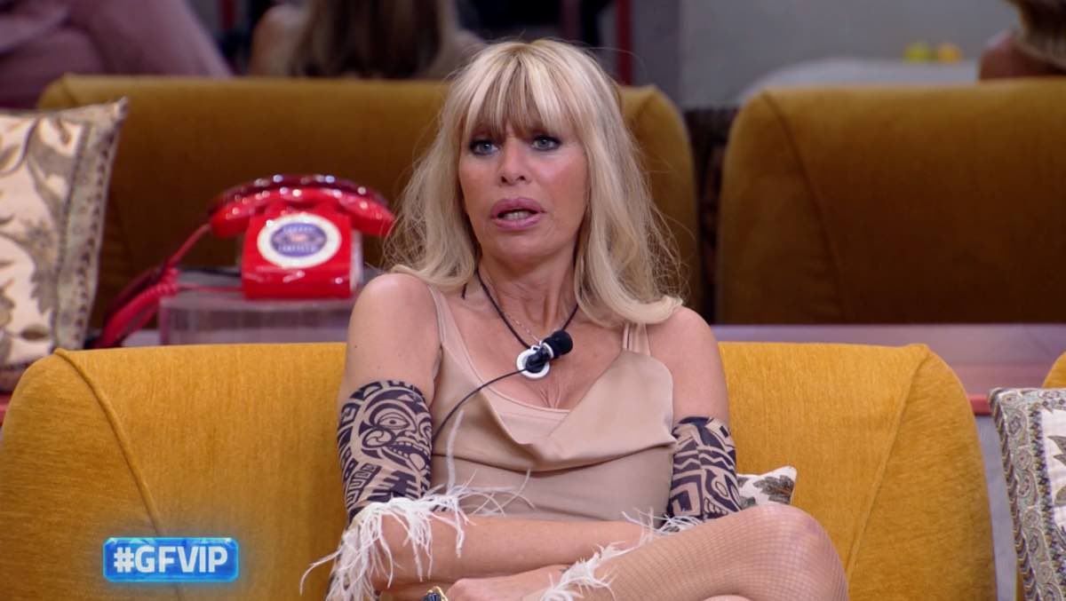 foto alessandra mussolini scontro manzini gfvip
