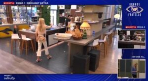 foto alessandra mussolini sfida elia gfvip