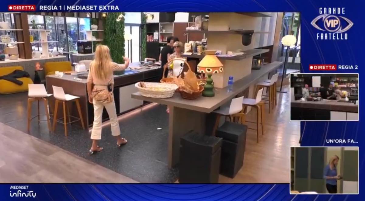 foto alessandra mussolini sfida elia gfvip