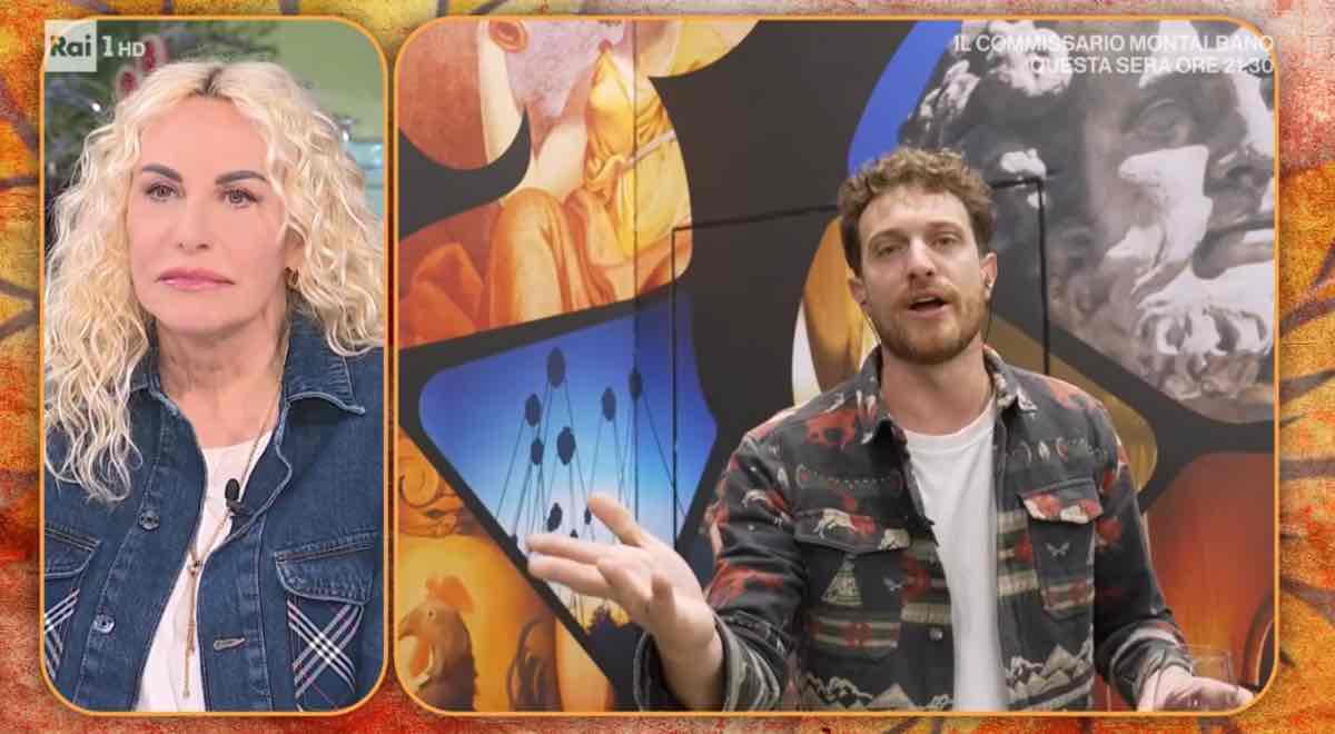 foto antonella clerici andrea amarei vinitaly e sempre mezzogiorno