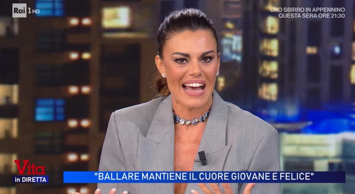 foto bianca guaccero vita in diretta