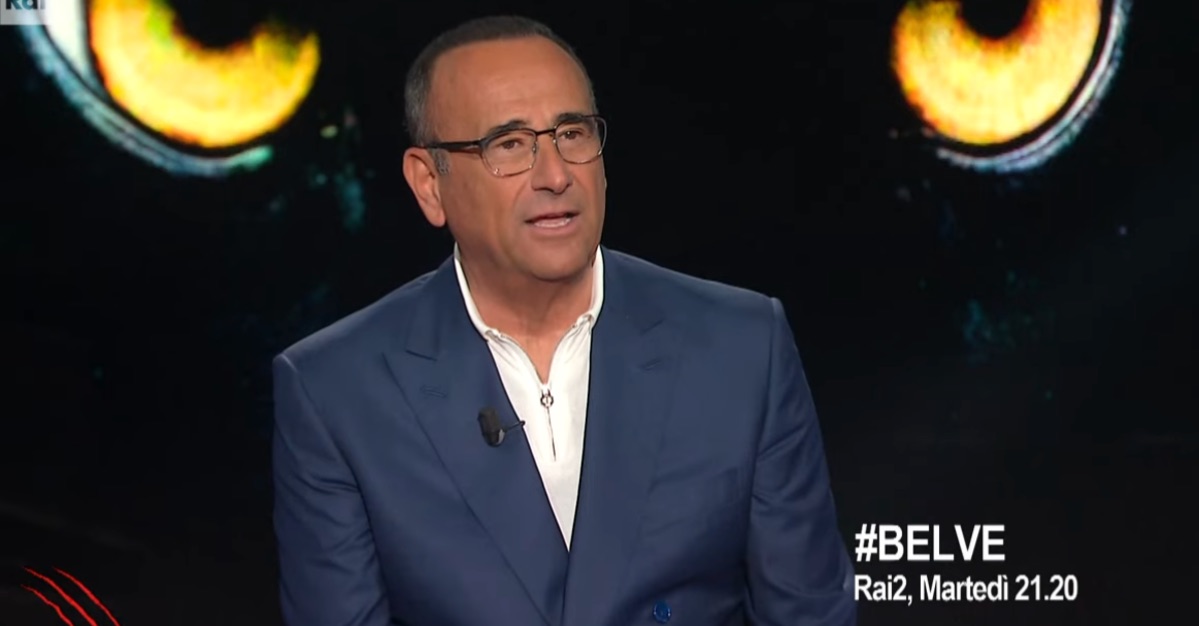 foto Carlo Conti belve