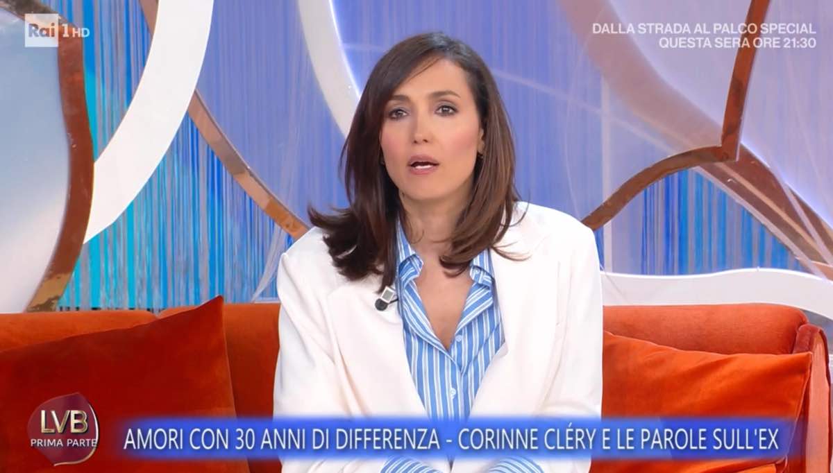 foto caterina balivo errore in diretta