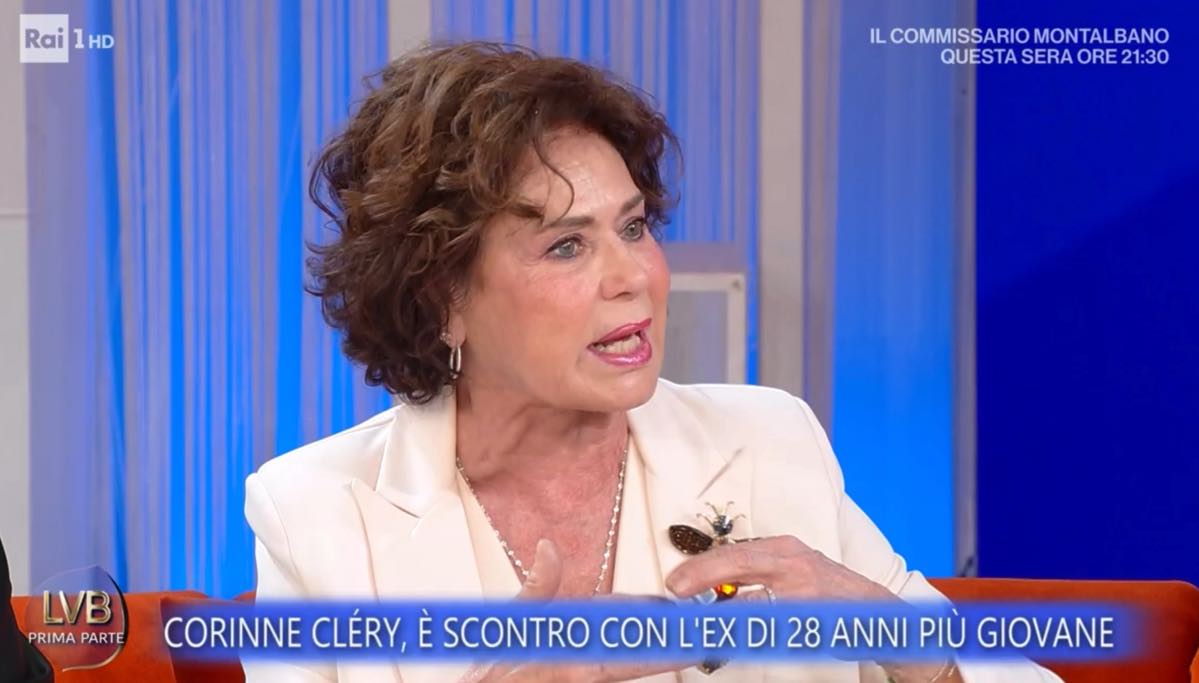 foto corinne clery accusa ex la volta buona