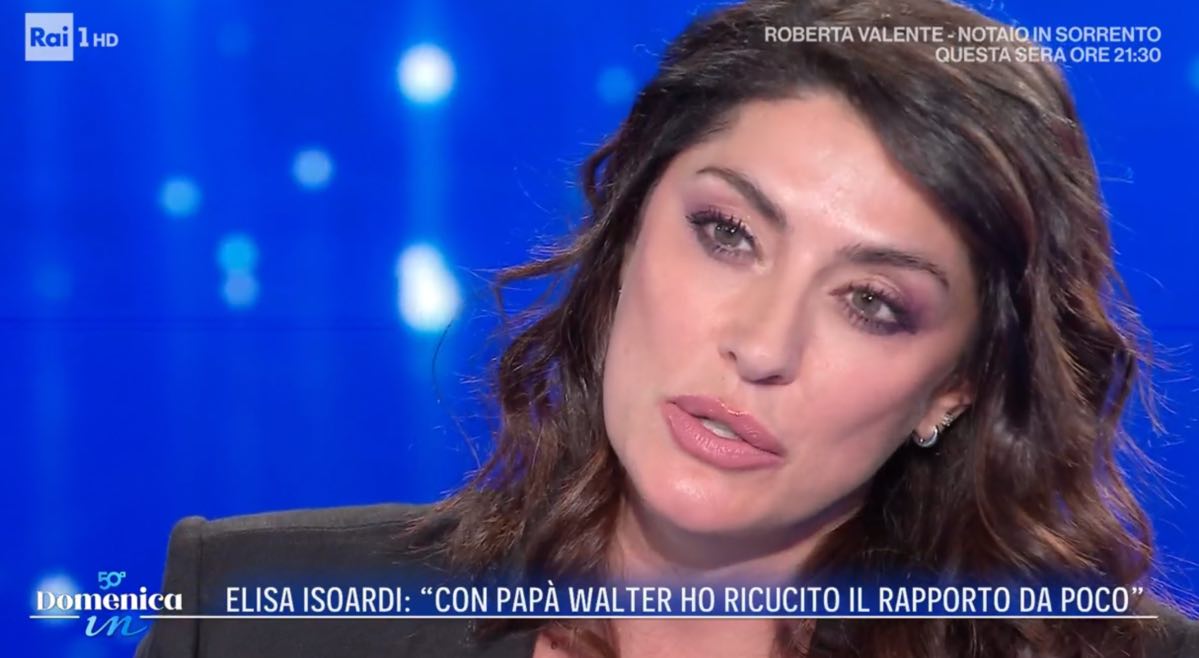 foto elisa isoardi domenica in