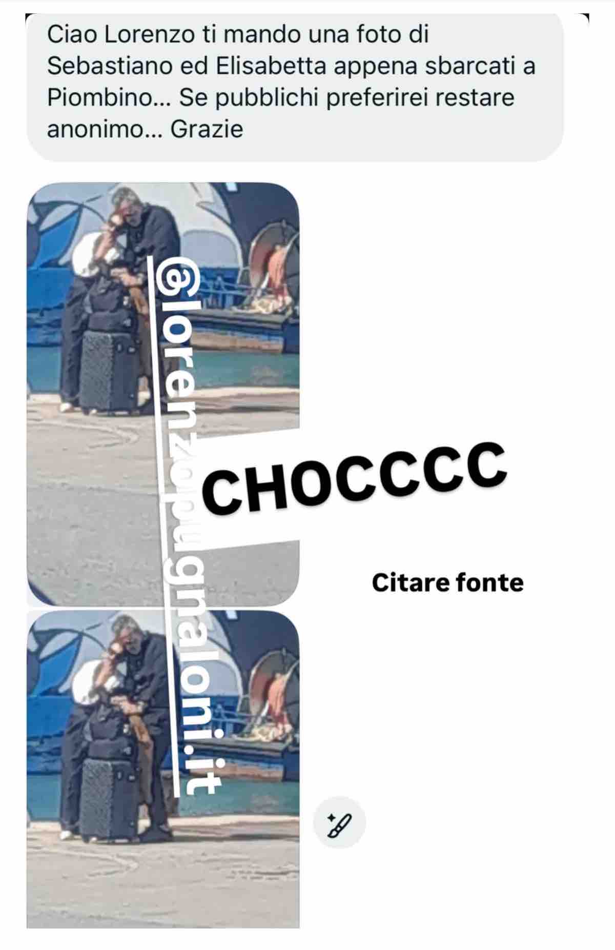 foto elisabetta sebastiano paparazzata ued