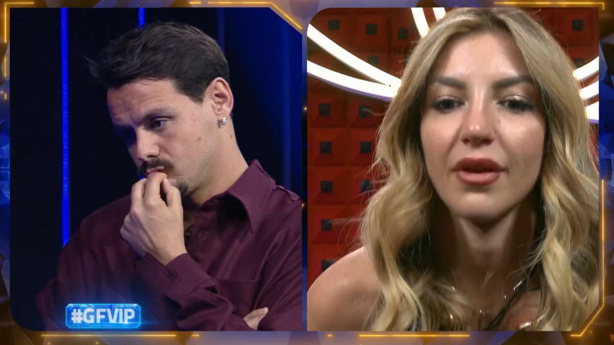 foto faccia a faccia renato lucia gfvip