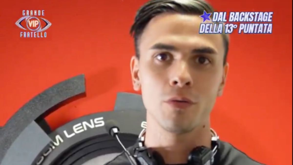 Foto Federico tecnico GF Vip