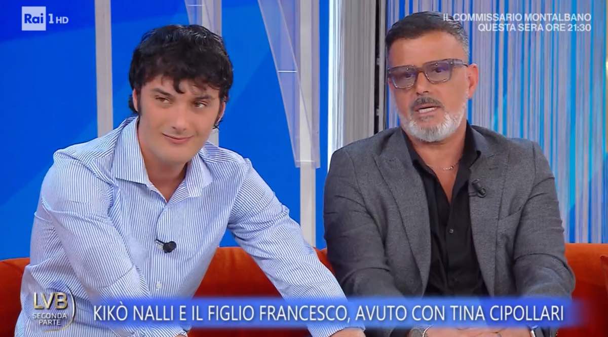 foto figlio tina cipollari kiko balli la volta buona