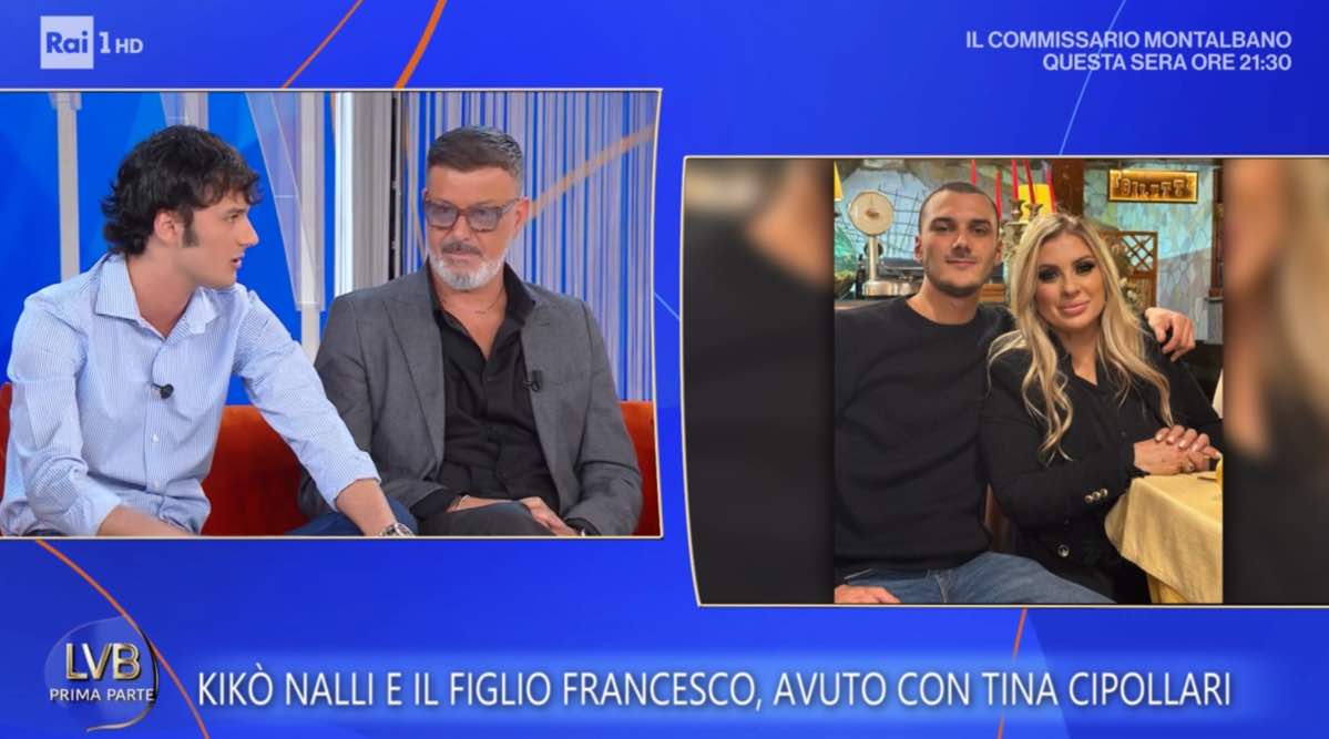 foto figlio tina cipollari la volta buona