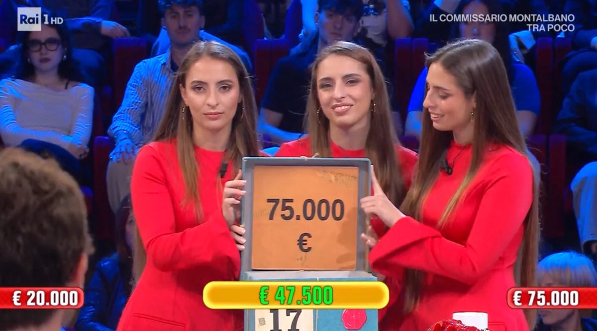 foto gemelle vincono 47 mila 500 euro affari tuoi