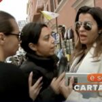 È sempre Cartabianca: giornalista aggredita per le domande a Claudia Conte (VIDEO)