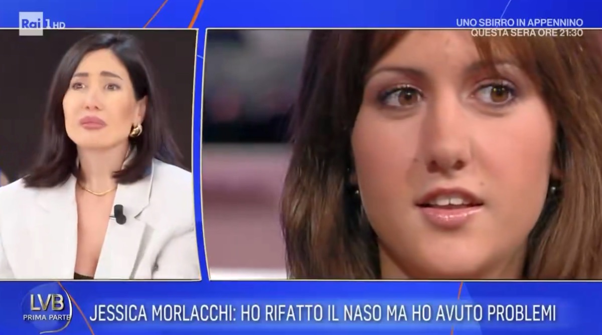 foto Jessica morlacchi la volta buona sfogo