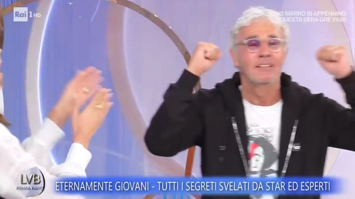 foto massimo giletti la volta buona