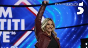 foto michelle hunziker battiti live spring