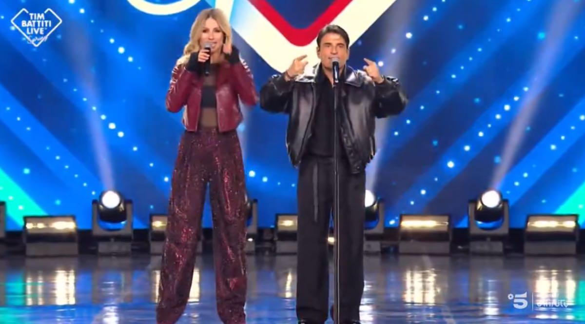 foto michelle hunziker sal da vinci battiti live spring