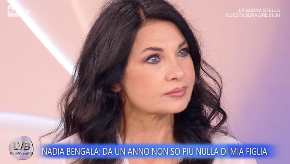 foto nadia bengala non vede figlia