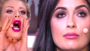 Foto Paola Caruso lite Alessia Macari