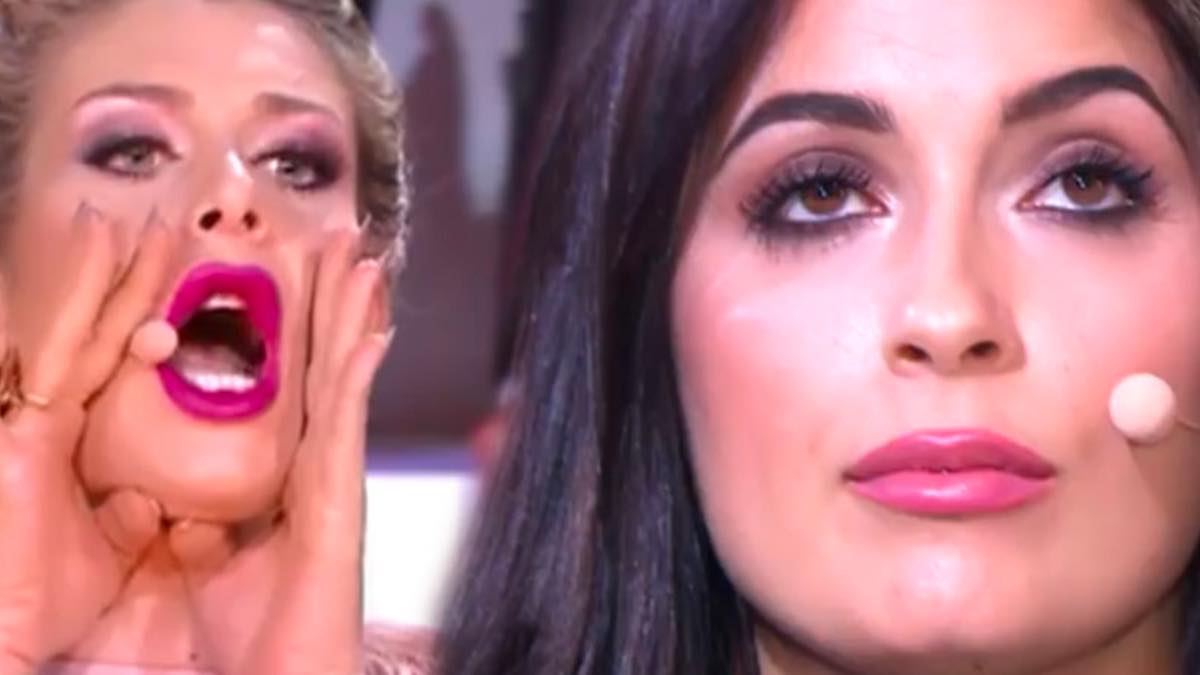 Foto Paola Caruso lite Alessia Macari